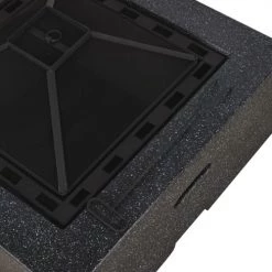 Maisons Du Monde Braséros Et Cheminées D'extérieur Feu D'extérieur Noir Et Gris Anthracite 70x42 -France Parasols Soldes 2022 feu d exterieur noir et gris anthracite 70x42 1000 3 10 220221 3