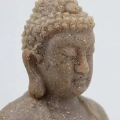 Oviala Objets Déco De Jardin Fontaine Bouddha LED Gris -France Parasols Soldes 2022 fontaine bouddha led gris 2