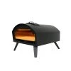 RED DECO Barbecues Et Planchas Four à Pizza à Gaz Extérieur Avec Pelle Acier Noir L51xl41cm