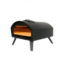 RED DECO Barbecues Et Planchas Four à Pizza à Gaz Extérieur Avec Pelle Acier Noir L51xl41cm