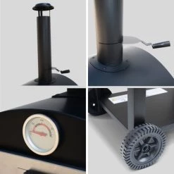 Alice's Garden Barbecues Et Planchas Four à Pizza D'extérieur Multifonctions Au Charbon De Bois Noir 11 Alice's Garden Barbecues Et Planchas Four à Pizza D'extérieur Multifonctions Au Charbon De Bois Noir -France Parasols Soldes 2022 four a pizza d exterieur multifonctions au charbon de bois noir 5