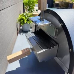 RED DECO Barbecues Et Planchas Four à Pizza Extérieur Granulés Acier Inoxydable Noir L82xl40,5cm -France Parasols Soldes 2022 four a pizza exterieur granules acier inoxydable noir l82xl40 5cm 5