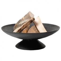Fancy Flames Braséros Et Cheminées D'extérieur Foyer Brasero Rond Pour Bûches En Fonte Diamètre 59 Cm