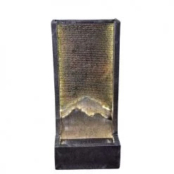 Zen'Light Objets Déco De Jardin Grande Fontaine De Jardin En Résiné - H100cm