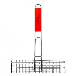 Sunnydays Barbecues Et Planchas Grille De Barbecue Carrée Avec Manche - 46x22x22cm -France Parasols Soldes 2022 grille de barbecue carree avec manche 46x22x22cm 2