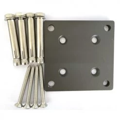 RED DECO Objets Déco De Jardin Kit Clôture H1.85m Bois Composite Gris L1.94 M -France Parasols Soldes 2022 kit cloture h1 85m bois composite gris l1 94 m 5