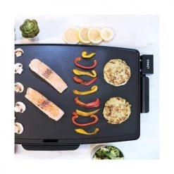 Barbecues Et Planchas Livoo Plancha Gril XXL En Aluminium Noir -France Parasols Soldes 2022 livoo plancha gril xxl en aluminium noir 2