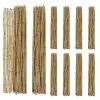 Oviala Objets Déco De Jardin Lot De 10 Canisses De Jardin Bambou 5 X 1,5 M