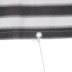 Outsunny Objets Déco De Jardin Lot De 2 Brise-vue Renforcés Occultants Bicolore Rayé -France Parasols Soldes 2022 lot de 2 brise vue renforces occultants bicolore raye 3