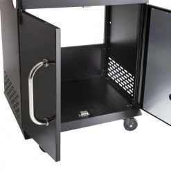 Cook In Garden Barbecues Et Planchas Meuble D'appoint Plan De Travail En Acier Noir Et Gris -France Parasols Soldes 2022 meuble d appoint plan de travail en acier noir et gris 2