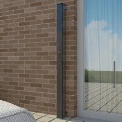 RED DECO Objets Déco De Jardin Paravent Extérieur Rétractable Taupe 300 X 160 Cm -France Parasols Soldes 2022 paravent exterieur retractable taupe 300 x 160 cm 2