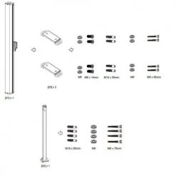 RED DECO Objets Déco De Jardin Paravent Extérieur Rétractable Taupe 300 X 180 Cm -France Parasols Soldes 2022 paravent exterieur retractable taupe 300 x 180 cm 4