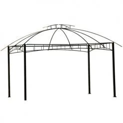 Outsunny Pergolas Et Tonnelles Pavillon Jardin Style Colonial Toiles Latérales Amovibles Crème Café 9 Outsunny Pergolas Et Tonnelles Pavillon Jardin Style Colonial Toiles Latérales Amovibles Crème Café -France Parasols Soldes 2022 pavillon jardin style colonial toiles laterales amovibles creme cafe 3