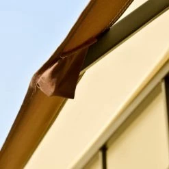 Outsunny Pergolas Et Tonnelles Pavillon Jardin Style Colonial Toiles Latérales Amovibles Crème Café 11 Outsunny Pergolas Et Tonnelles Pavillon Jardin Style Colonial Toiles Latérales Amovibles Crème Café -France Parasols Soldes 2022 pavillon jardin style colonial toiles laterales amovibles creme cafe 5