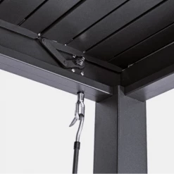 Bizzotto Pergolas Et Tonnelles Pergola Aluminium 3x3 M - Pacific -France Parasols Soldes 2022 pergola aluminium 3x3 m pacific 2