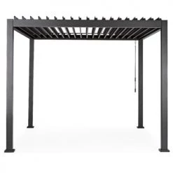 Bizzotto Pergolas Et Tonnelles Pergola Aluminium 3x3 M - Pacific