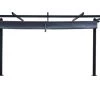 Concept Usine Pergolas Et Tonnelles Pergola Auto-portée 3 X 4 M Avec Toile Rétractable Grise