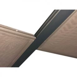 Concept Usine Pergolas Et Tonnelles Pergola Coulissante 4 Toiles 3 X 3 M Gris Et Taupe -France Parasols Soldes 2022 pergola coulissante 4 toiles 3 x 3 m gris et taupe 3