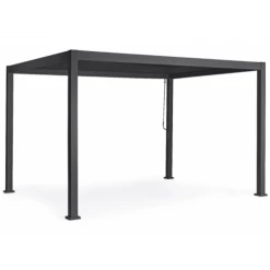 Bizzotto Pergolas Et Tonnelles Pergola En Aluminium L3 X L4 M - Pacific -France Parasols Soldes 2022 pergola en aluminium l3 x l4 m pacific 2