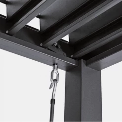 Bizzotto Pergolas Et Tonnelles Pergola En Aluminium L3 X L4 M - Pacific -France Parasols Soldes 2022 pergola en aluminium l3 x l4 m pacific 5