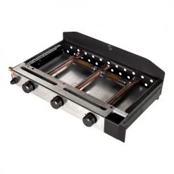 Somagic Barbecues Et Planchas Plancha Au Gaz 3 Brûleurs Plaque En Fonte Acier Noire -France Parasols Soldes 2022 plancha au gaz 3 bruleurs plaque en fonte acier noire 2