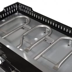 Cook In Garden Barbecues Et Planchas Plancha Au Gaz 3 Brûleurs Plaque En Fonte Noire Avec Capot -France Parasols Soldes 2022 plancha au gaz 3 bruleurs plaque en fonte noire avec capot 3