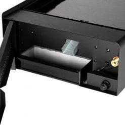 Somagic Barbecues Et Planchas Plancha Au Gaz Spécial Burger En Fonte Et Acier Noir -France Parasols Soldes 2022 plancha au gaz special burger en fonte et acier noir 3