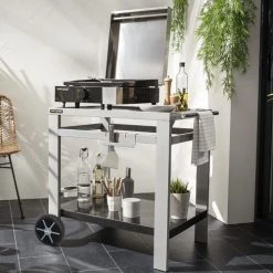 Cook In Garden Barbecues Et Planchas Plancha électrique Plaque En Fonte Noire Et Capot -France Parasols Soldes 2022 plancha electrique plaque en fonte noire et capot 3