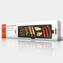 Livoo Barbecues Et Planchas Plancha Teppan Yaki Grill 90 Cm En Métal Noir -France Parasols Soldes 2022 plancha teppan yaki grill 90 cm en metal noir 5