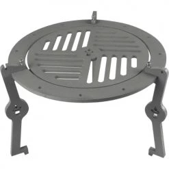 Remundi Braséros Et Cheminées D'extérieur Réhausse De Grille Pour Barbecue Brasero 35 Cm