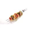 GEFU Barbecues Et Planchas Set De 2 Brochettes à Barbecue En Acier Inoxydable Argent