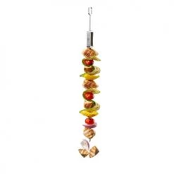 GEFU Barbecues Et Planchas Set De 5 Piques à Brochettes Barbecue En Acier Inoxydable Argent