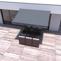 Concept Usine Pergolas Et Tonnelles Store Banne Manuel 3 X 2 M Gris -France Parasols Soldes 2022 store banne manuel 3 x 2 m gris 1