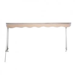 Outsunny Pergolas Et Tonnelles Store Banne Manuel Inclinable Beige -France Parasols Soldes 2022 store banne manuel inclinable beige 4