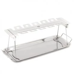 GEFU Barbecues Et Planchas Support Pour Cuisses De Poulet Barbecue En Acier Inoxydable Argent