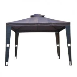 Outsunny Pergolas Et Tonnelles Toile De Rechange Tonnelle Marron 3 X 3 M -France Parasols Soldes 2022 toile de rechange tonnelle marron 3 x 3 m 3