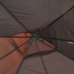 Outsunny Pergolas Et Tonnelles Toile De Rechange Tonnelle Marron 3 X 3 M -France Parasols Soldes 2022 toile de rechange tonnelle marron 3 x 3 m 4