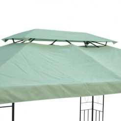 Outsunny Pergolas Et Tonnelles Toile De Rechange Tonnelle Vert 3 X 4 M -France Parasols Soldes 2022 toile de rechange tonnelle vert 3 x 4 m 4