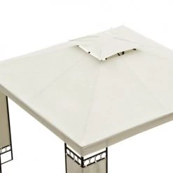 Homcom Pergolas Et Tonnelles Toile Pour Tonnelle 3 X 3 M Crème 7 Homcom Pergolas Et Tonnelles Toile Pour Tonnelle 3 X 3 M Crème -France Parasols Soldes 2022 toile pour tonnelle 3 x 3 m creme 2