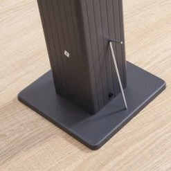 Avril Paris Pergolas Et Tonnelles Tonnelle 3x3m Avec Toile Rétractable En Aluminium Gris -France Parasols Soldes 2022 tonnelle 3x3m avec toile retractable en aluminium gris 9