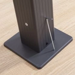 Avril Paris Pergolas Et Tonnelles Tonnelle 3x3m Avec Toile Rétractable Taupe En Aluminium Gris -France Parasols Soldes 2022 tonnelle 3x3m avec toile retractable taupe en aluminium gris 3