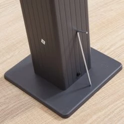 Avril Paris Pergolas Et Tonnelles Tonnelle 3x4m Avec Toile Rétractable Taupe En Aluminium Gris -France Parasols Soldes 2022 tonnelle 3x4m avec toile retractable taupe en aluminium gris 4