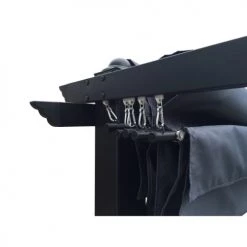 Concept Usine Pergolas Et Tonnelles Tonnelle Autoportante 3 X 3 M En Aluminium Et Toile Grise -France Parasols Soldes 2022 tonnelle autoportante 3 x 3 m en aluminium et toile grise 5