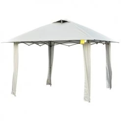 Outsunny Pergolas Et Tonnelles Tonnelle Barnum Automatique Pop Up Crème