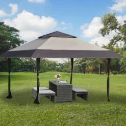 Outsunny Pergolas Et Tonnelles Tonnelle Barnum De Jardin Pop-up Pliant Avec Sac Transport -France Parasols Soldes 2022 tonnelle barnum de jardin pop up pliant avec sac transport 9