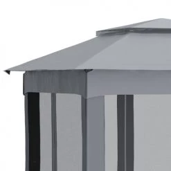 Outsunny Pergolas Et Tonnelles Tonnelle Barnum Pliant 3,25L X 3,25l X 2,95H M Coloris Gris -France Parasols Soldes 2022 tonnelle barnum pliant 3 25l x 3 25l x 2 95h m coloris gris 3
