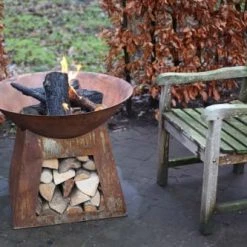 France Parasols Soldes 2022 -France Parasols Soldes 2022 vasque brasero porte buches en metal 60 cm 1